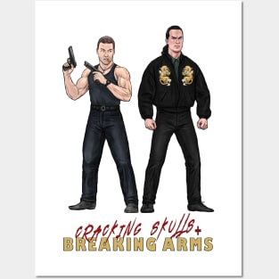 Cracking Skulls + Breaking Arms Posters and Art